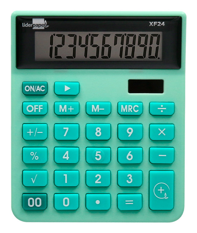 Calculatrice de bureau 10Chiffres Vert