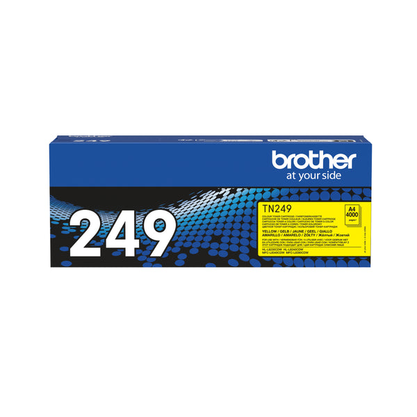 Toner Brother jaune tn-249y - haute capacité 4000 pages