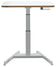 Petit bureau elec.80x60cm blanc