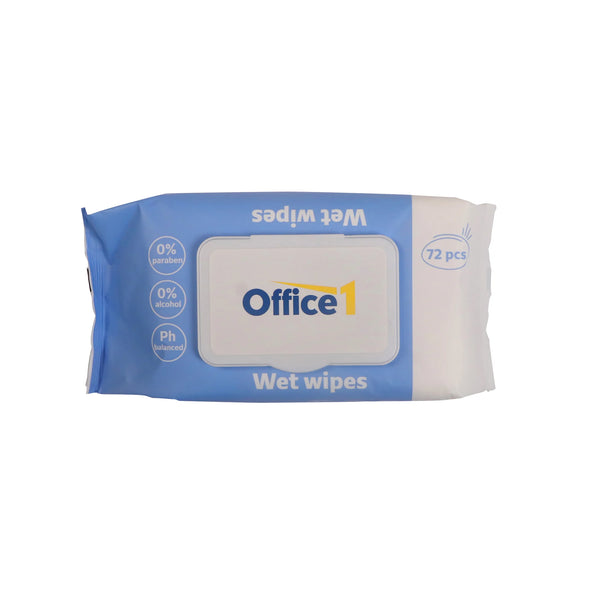 Lingettes nettoyantes humides - paquet de 72