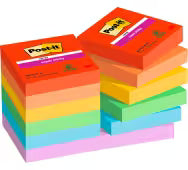 Notes adhésives Post-it® 47x47mm - super adhérence