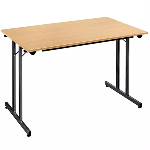 Table pliante rectangulaire 120x80- hetre
