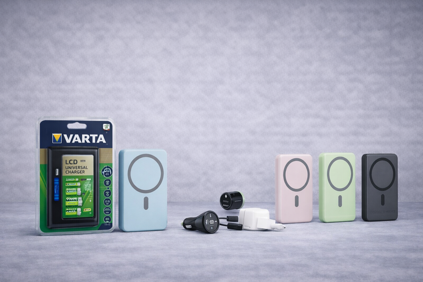 Chargeurs, batteries et adaptateurs