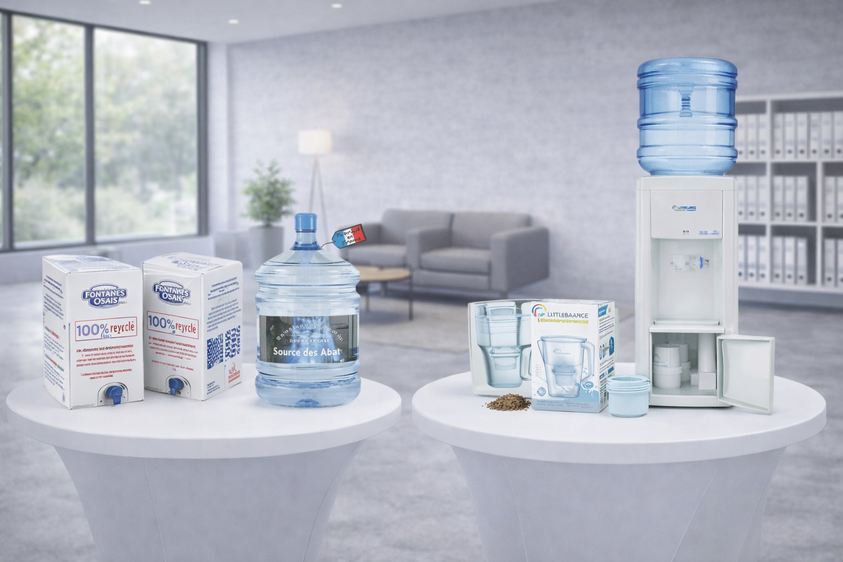 Fontaines à eau et distributeurs d'eau
