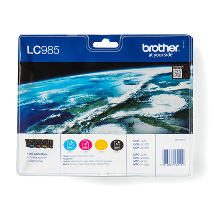Pack 4 cartouches Brother lc985 - rendement économique