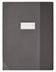Protege-cahier sline 24x32 pvc150noir