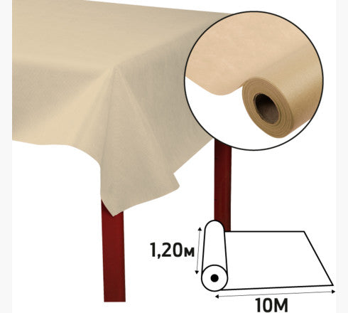 Nappe spunbound 120cm rl10m ficelle