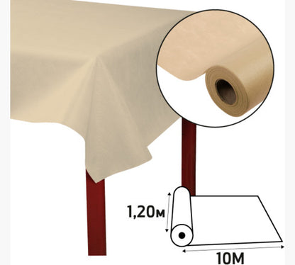 Nappe spunbound 120cm rl10m ficelle