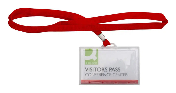 Porte-badge rigide 94x60 mm avec lacet - sécurité et praticité