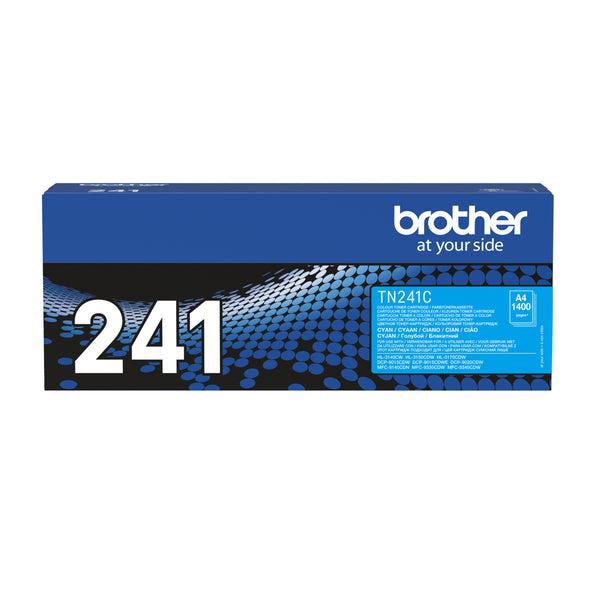 Toner laser Brother cyan tn-241c - 1400 pages