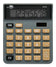 Calculatrice bureau 8ch.solaire gris