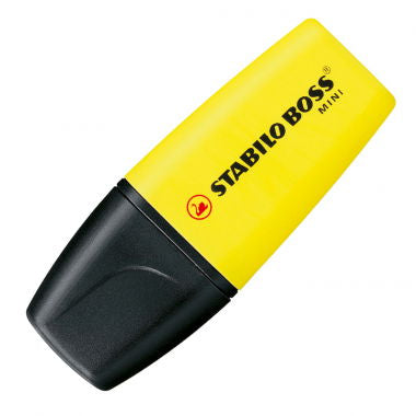 Surligneur mini boss - étui de 5 couleurs vives