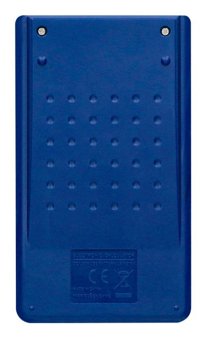 Calculatrice poche 8chiffres solaire bleu