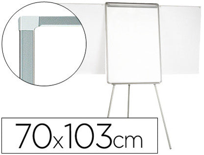 Chevalet tableau de conférence avec 2 extensions -70x103cm