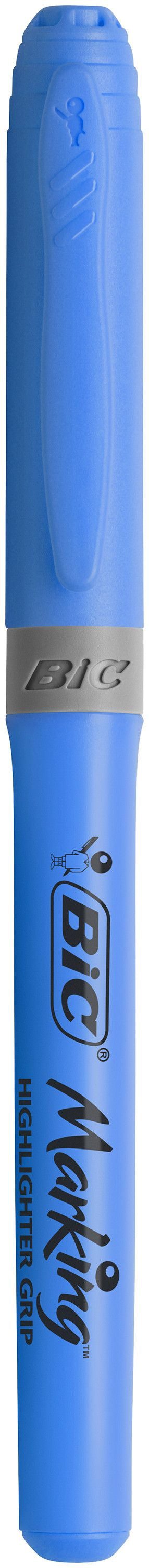 Surligneur highlighter grip bleu