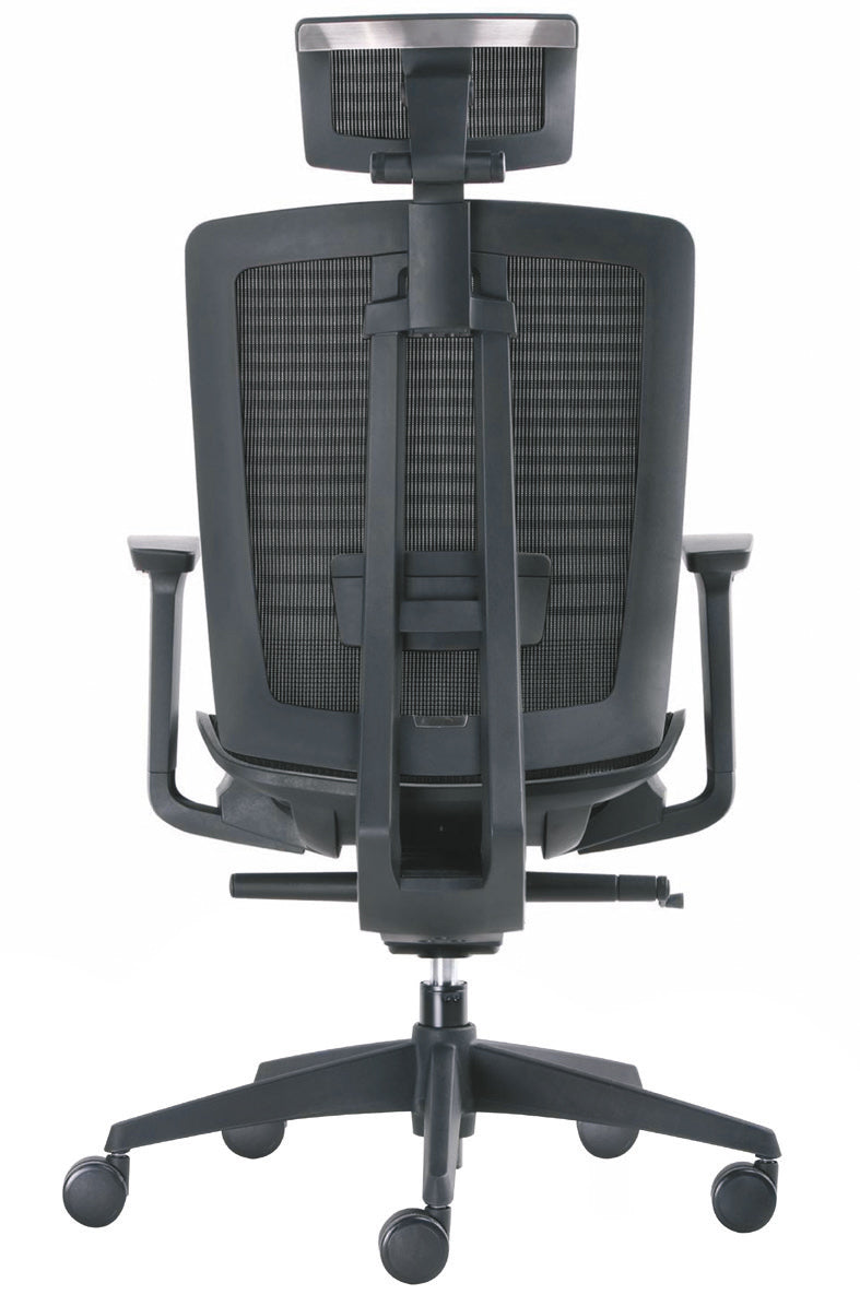 Fauteuil de direction Resille Steven Noir