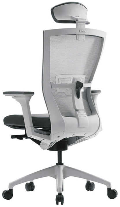 FAUTEUIL DIR.RESILLE 5X BLANCNOIR