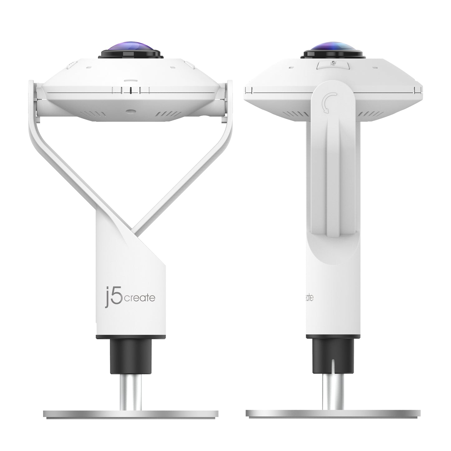 Webcam 360° 1080p - vidéo hd et audio pro
