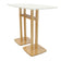 Table haute 4 personnes -plateau blanc