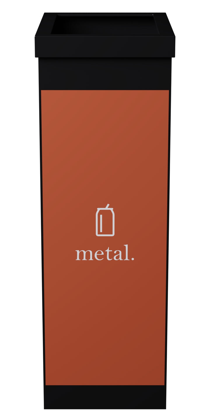 Corbeille Tri Selectif Metal