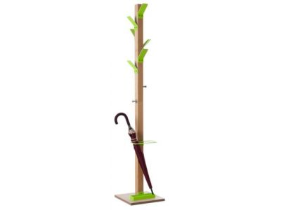 Portemanteau 6 pateres vert