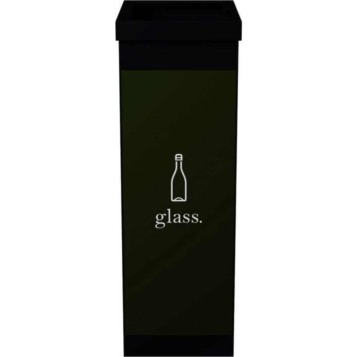 Corbeille tri selectif verre