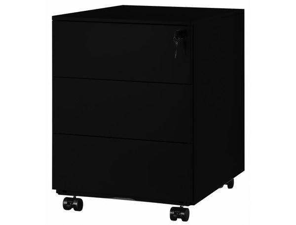Caisson Mobile 3 Tiroirs Pro Noir