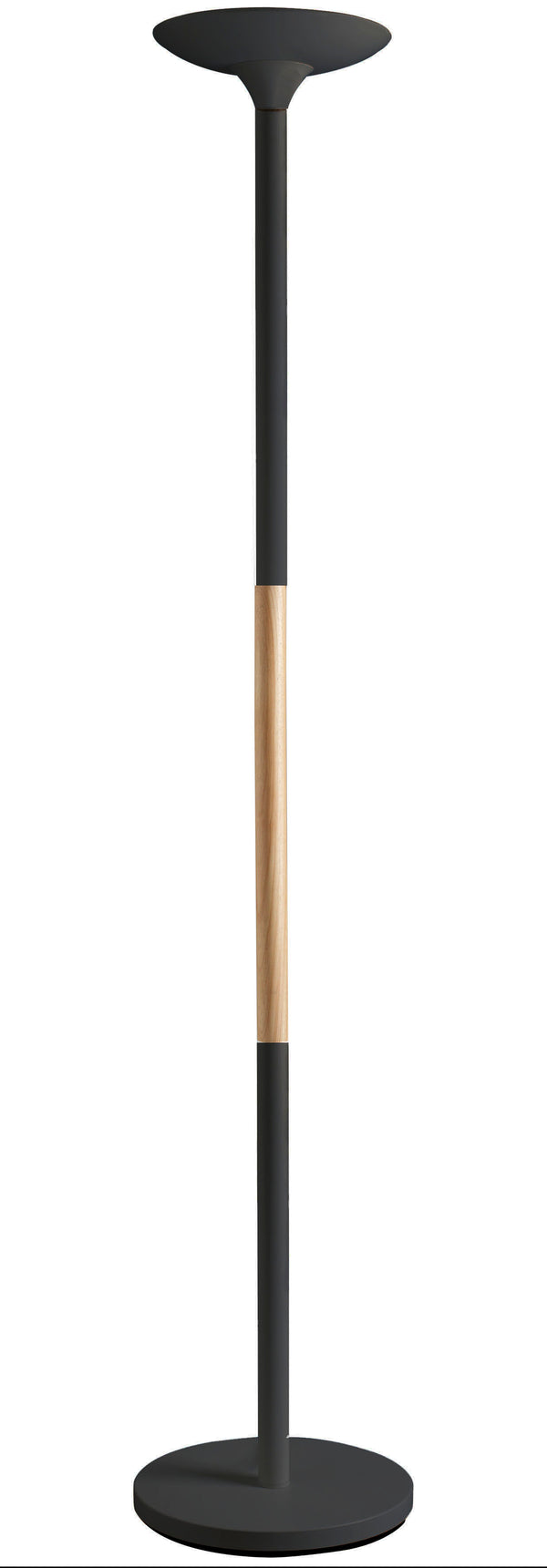Lampadaire LED Pryska Noir - hauteur 1800mm