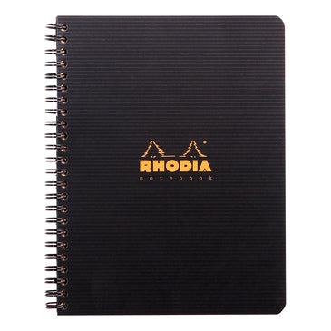 Cahier notebook rhodiactive a5+ spirales 160pages ligné