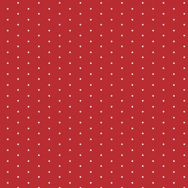 Papier emballage cadeaux  0,70x50m -poisrouge