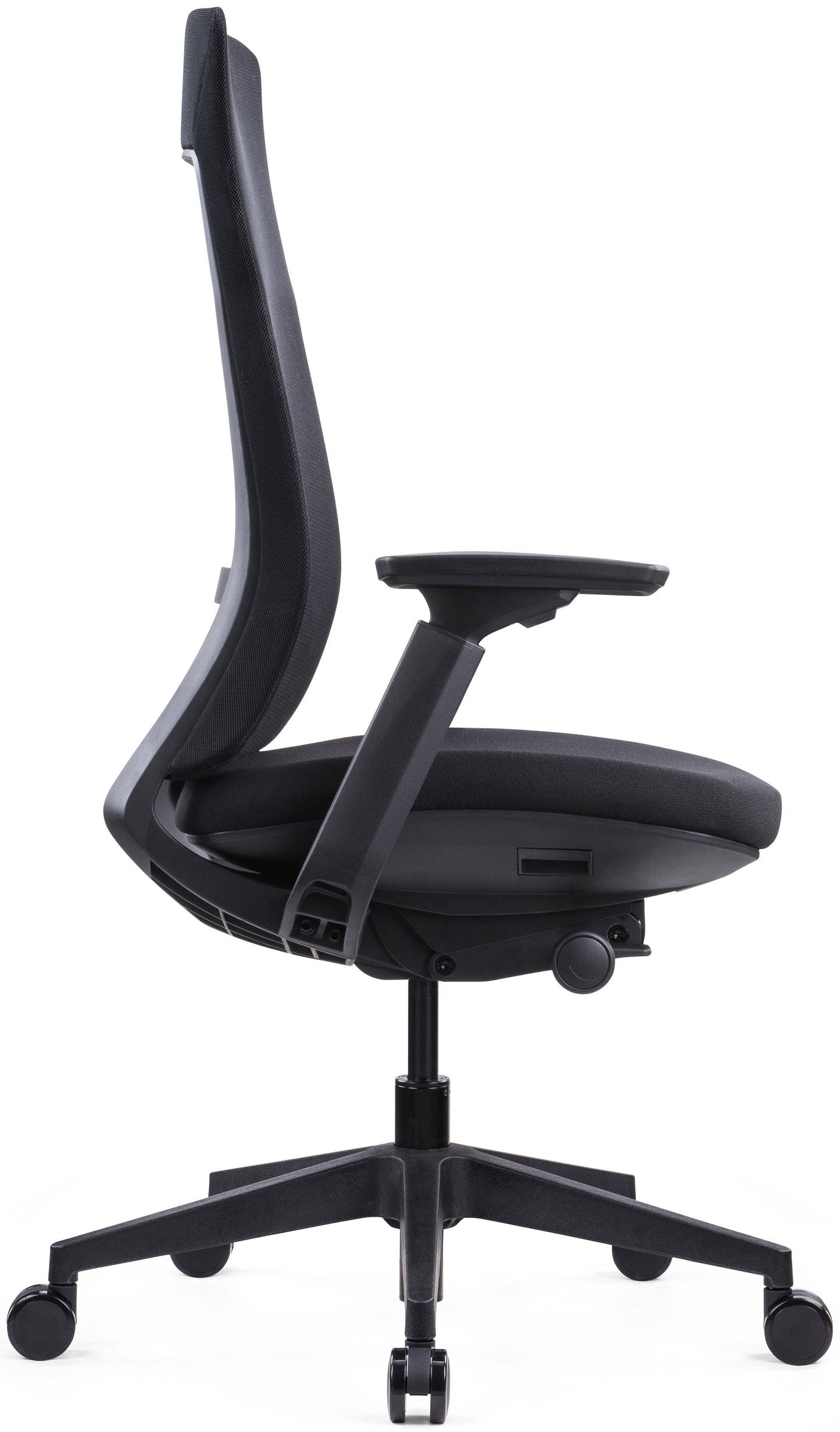Fauteuil tissu/resille titouannoir