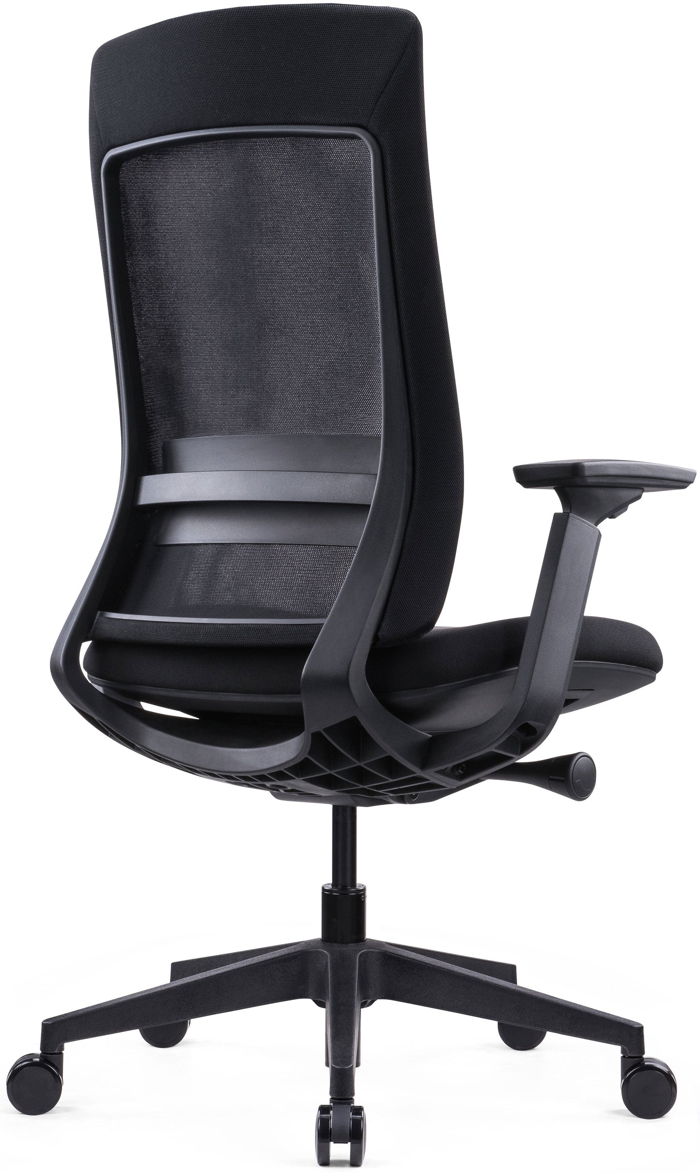 Fauteuil tissu/resille titouannoir