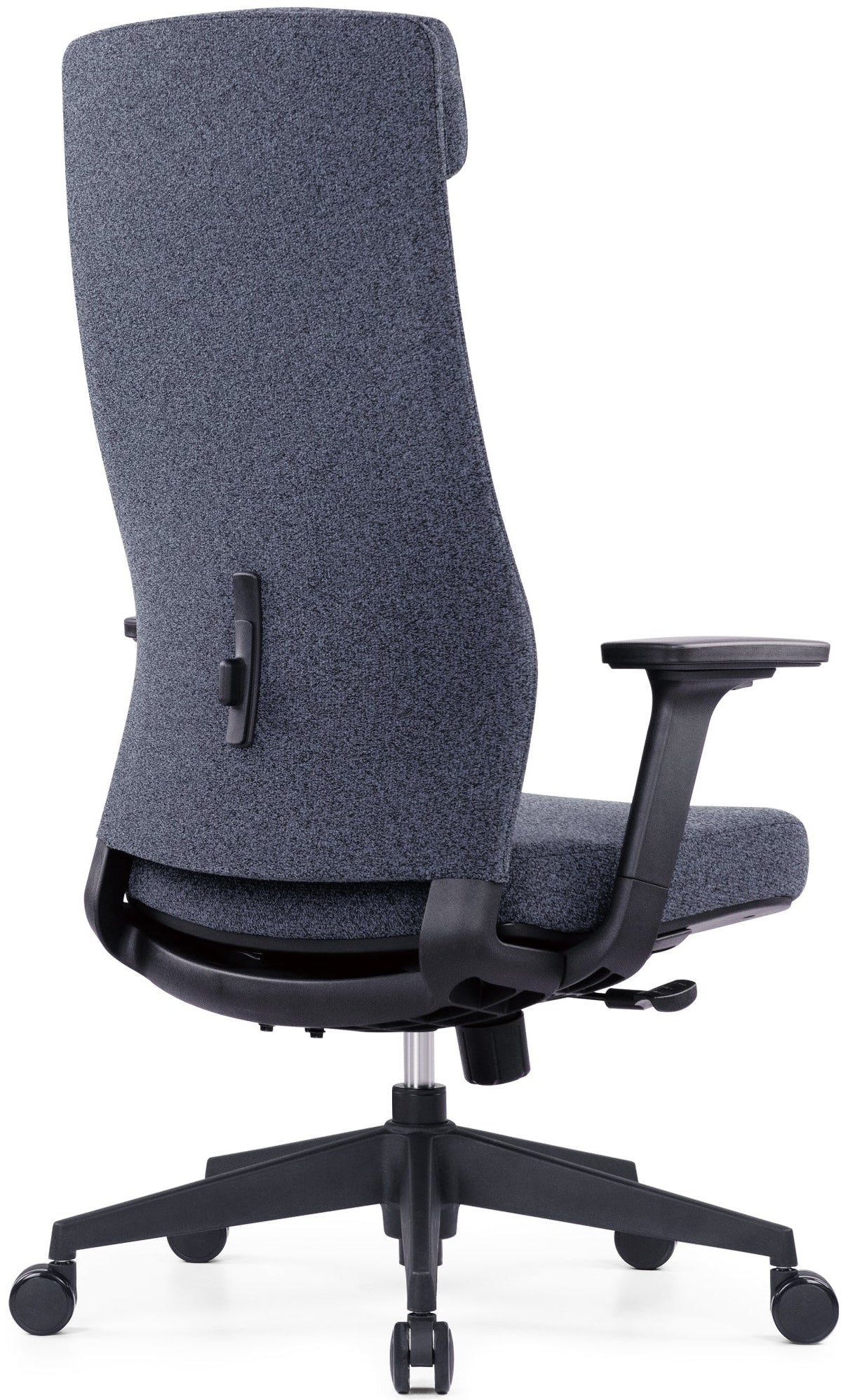 Fauteuil synchrone tissu gris binic