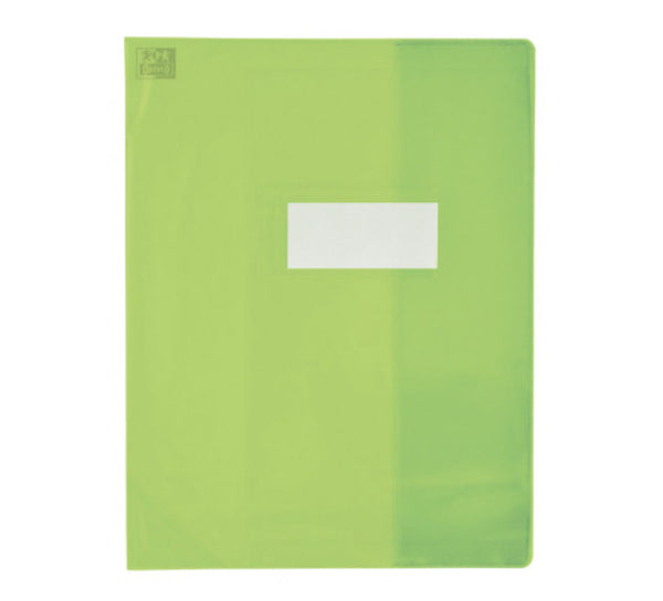 Protege-cahier 17x22 15/100e vert