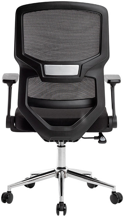 Fauteuil Ergonomique Q-Connect Lucca Noir avec Accoudoirs 4D