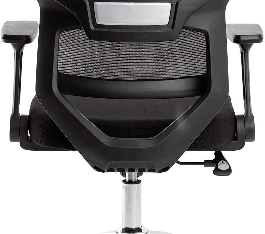 Fauteuil Ergonomique Q-Connect Lucca Noir avec Accoudoirs 4D