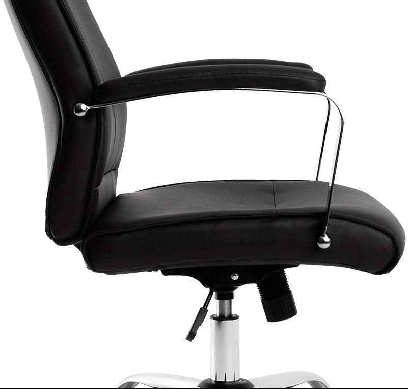 Fauteuil Direction Q-Connect Modena Noir Ergonomique