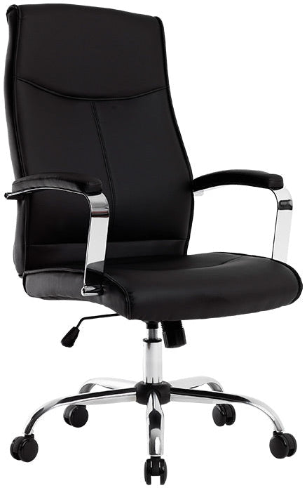Fauteuil Direction Q-Connect Modena Noir Ergonomique
