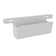 Bac rangement metal blanc