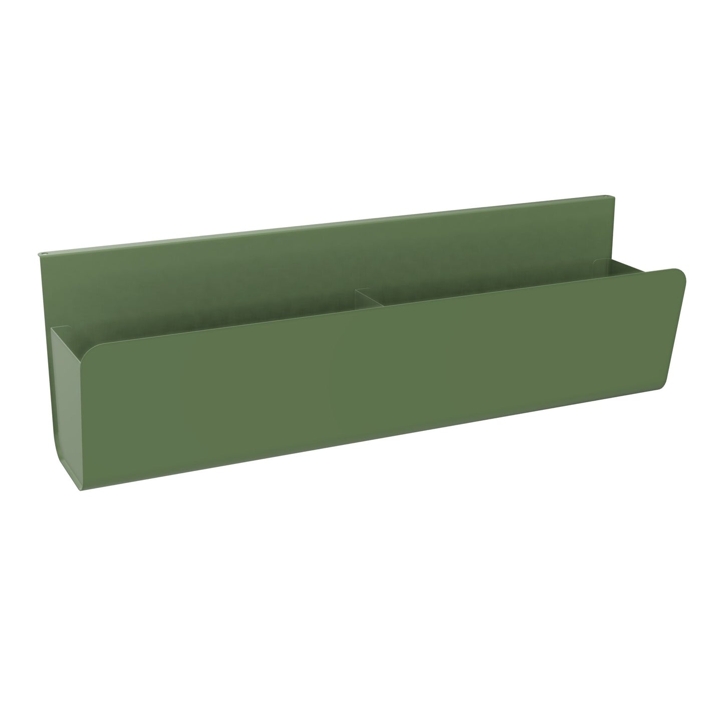 Jardiniere en metal vert