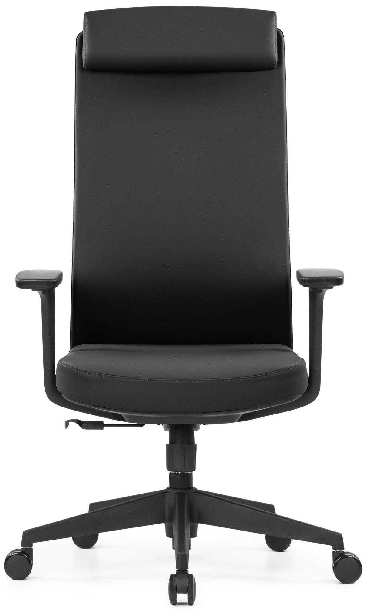 Fauteuil cuir direction lys noir