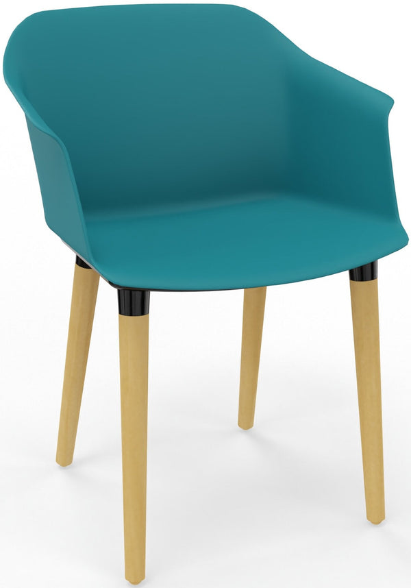 Chaise d'accueil  Scott - Turquoise