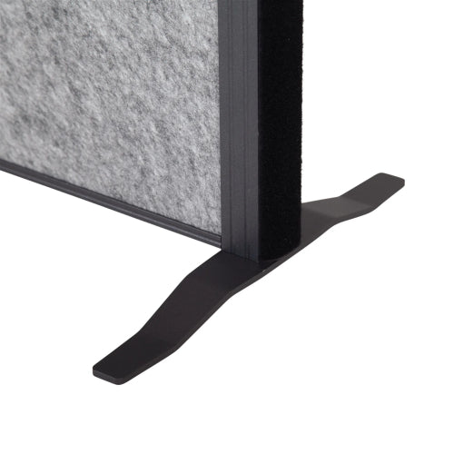 Cloison acoustique sur pied 2 faces acoustique +1 face tableau blanc H183cmX100L