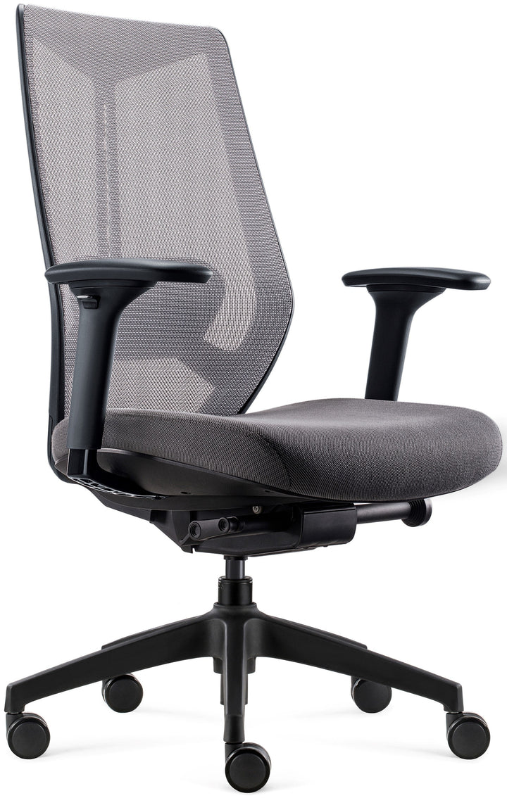 Fauteuil ergonomique gris issore
