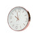 Horloge murale qc 30cm vx rose