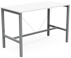 Table reunion 160x80 hauteur 104 blanc pgris
