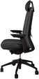 Fauteuil basileus maille 3d noir