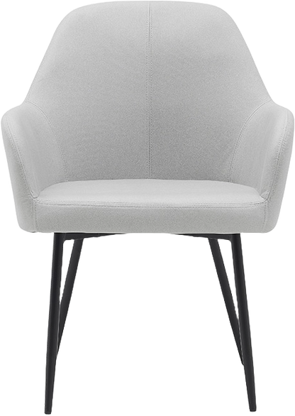 Chaise de Bureau Gris Clair - Confort et Élégance