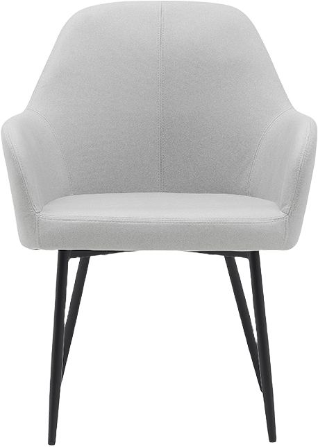 Chaise de Bureau Gris Clair - Confort et Élégance