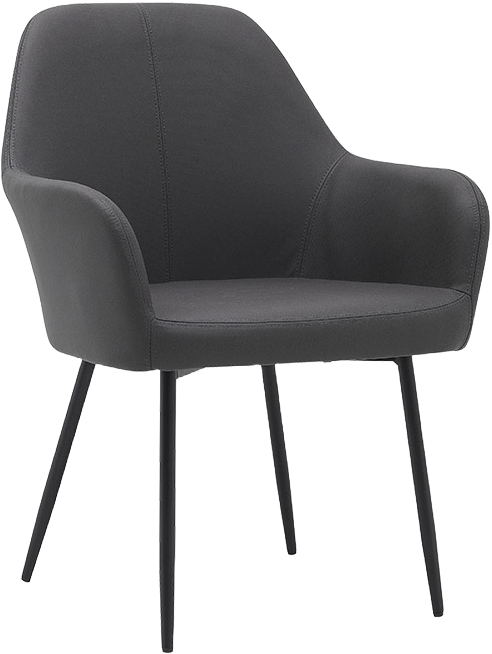 Chaise Confident Gris Fonce